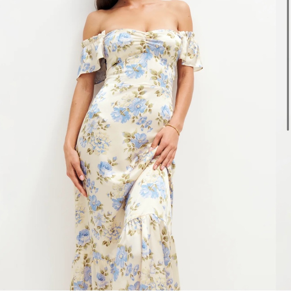 Reformation Sianna Silk Dress